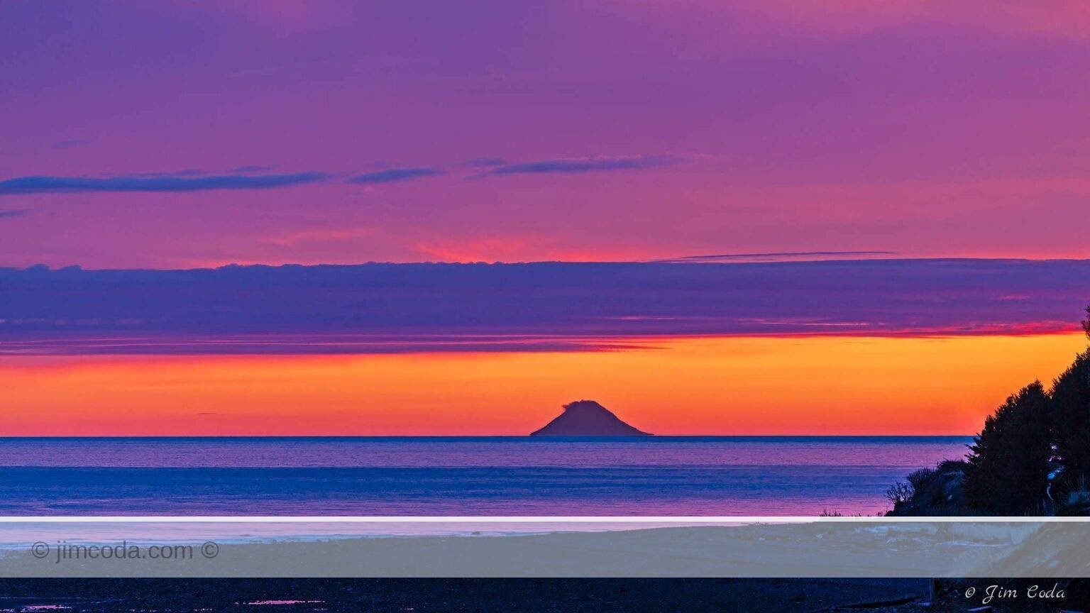 Mount Redoubt volcano along Cook Inlet emits a bit of ash on the morning of March 25, 2008. On March 15, 2009, it began a series of eruptions that lasted through the rest of the month which had some effect on air traffic in the area.