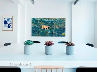 Puma acrylic print